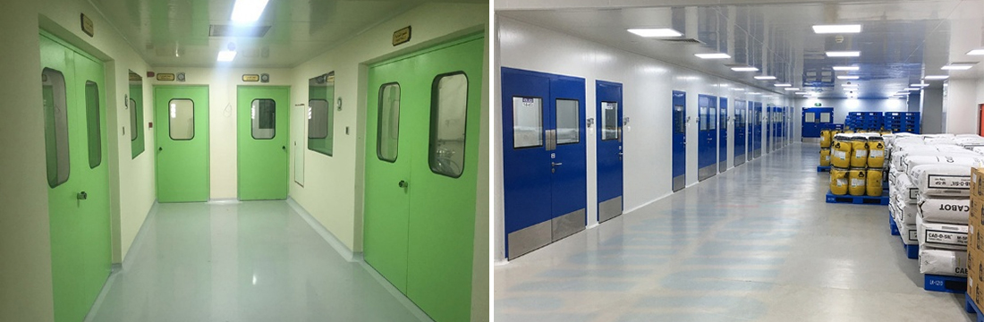 Pharma United によるクリーンルーム ドアの紹介